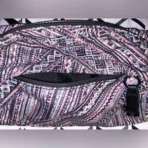 lululemon athletica Pink and Black Crossbody Bag